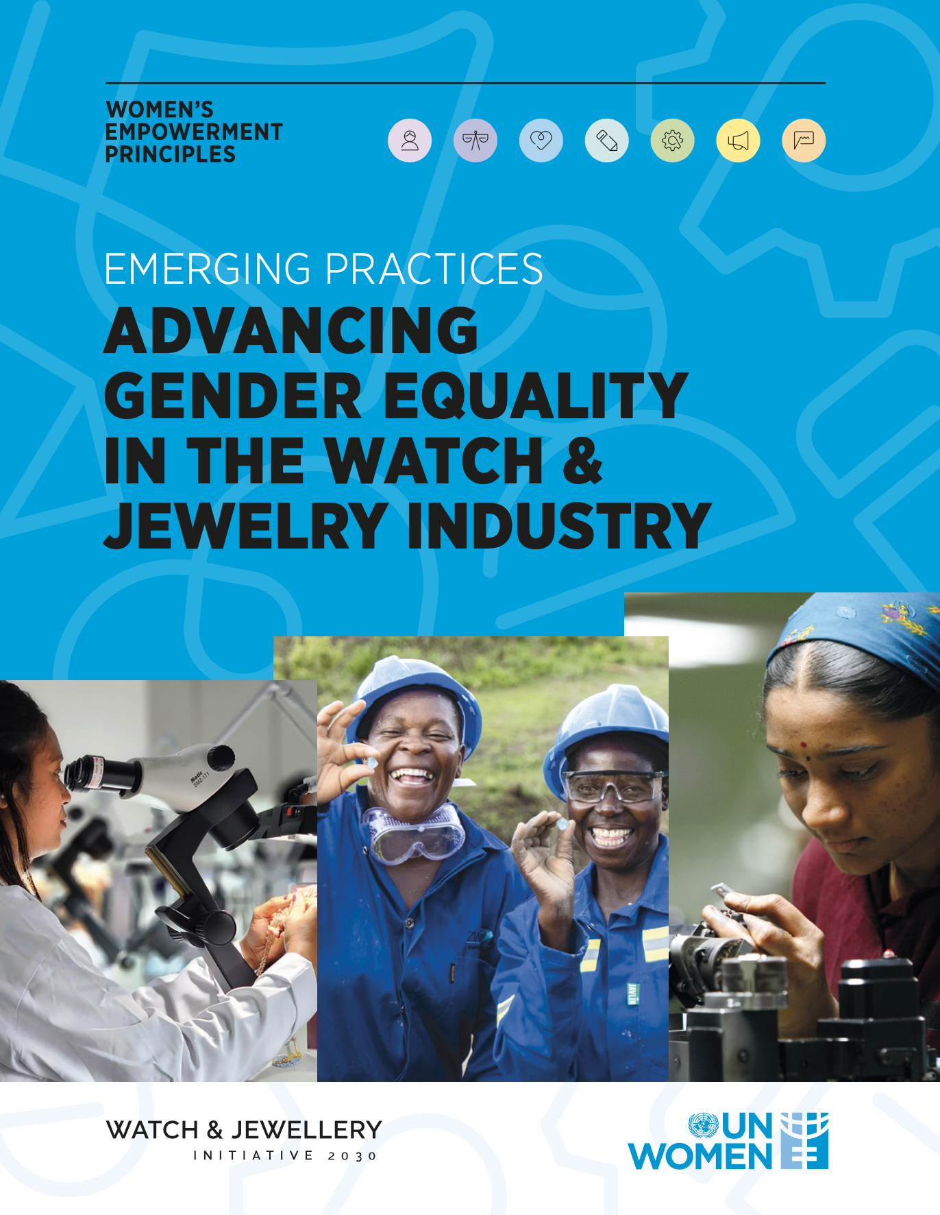 Document titled Advancing Gender Equality in the Watch & Jewelry Industry