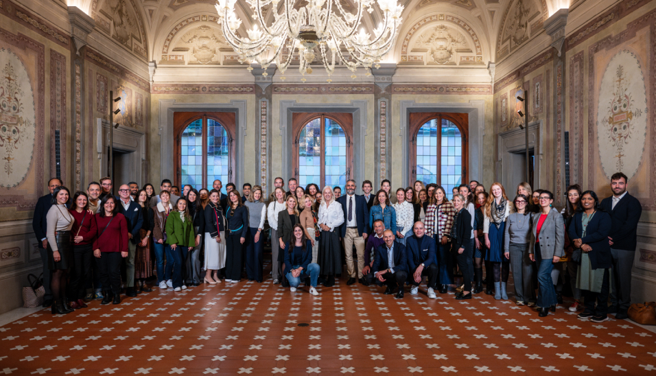 Group photo with members