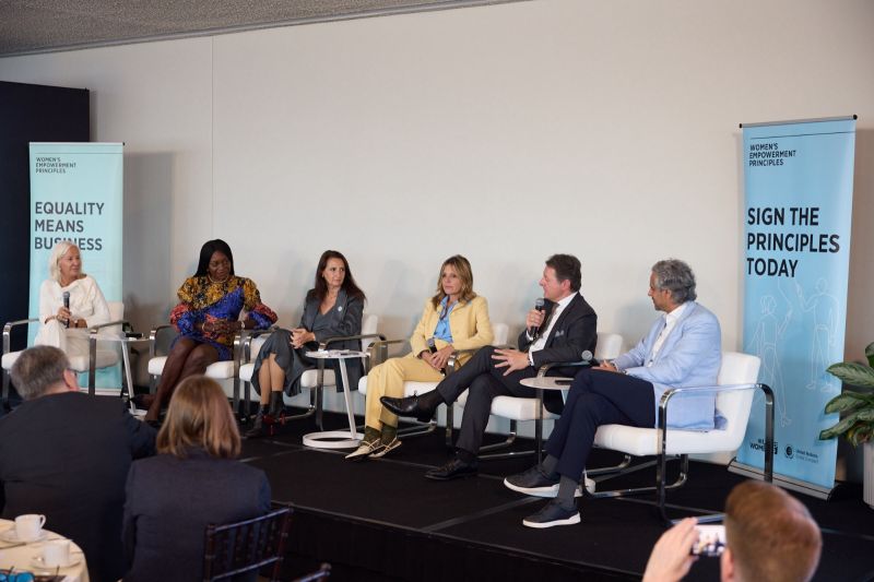 Panel discussion at an event