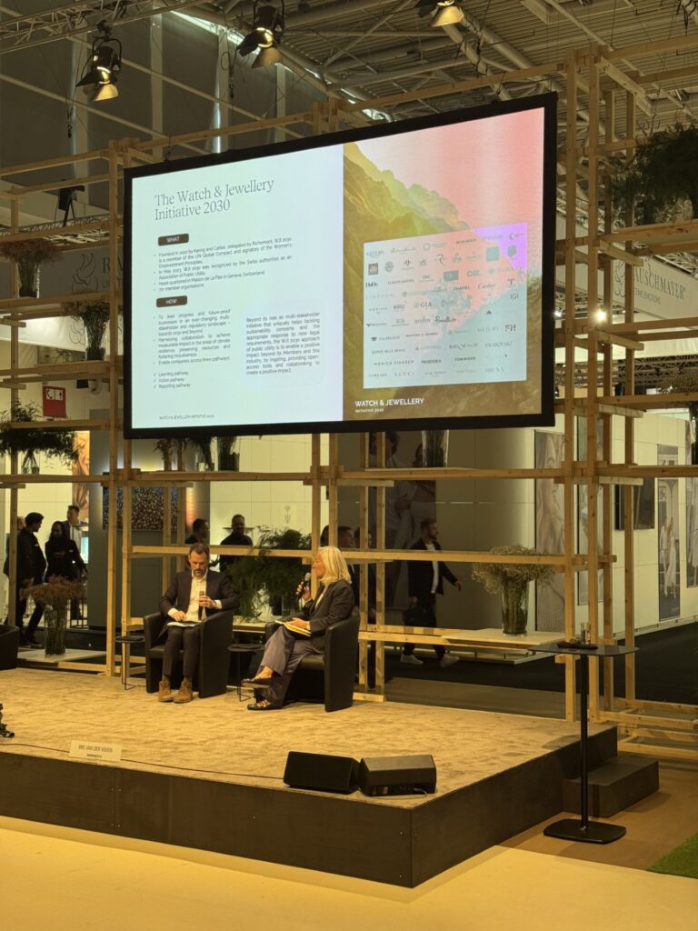 INHORGENTA 2025: WJI 2030 Fire-Side Chat – Shaping the Future, Accelerating the Sustainability Journey in the Watch and Jewellery Industry